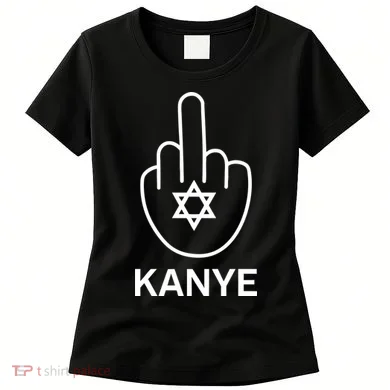 Kanye Middle Finger Women's T-Shirt