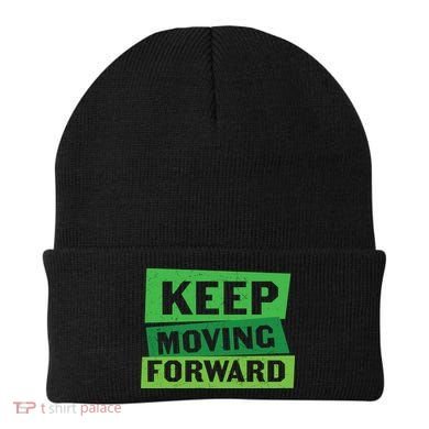 Keep Moving Forrward Mental Health Awareness Beanie