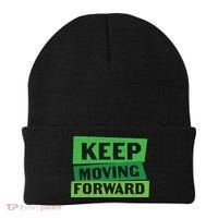 Keep Moving Forrward Mental Health Awareness Beanie thumb 0