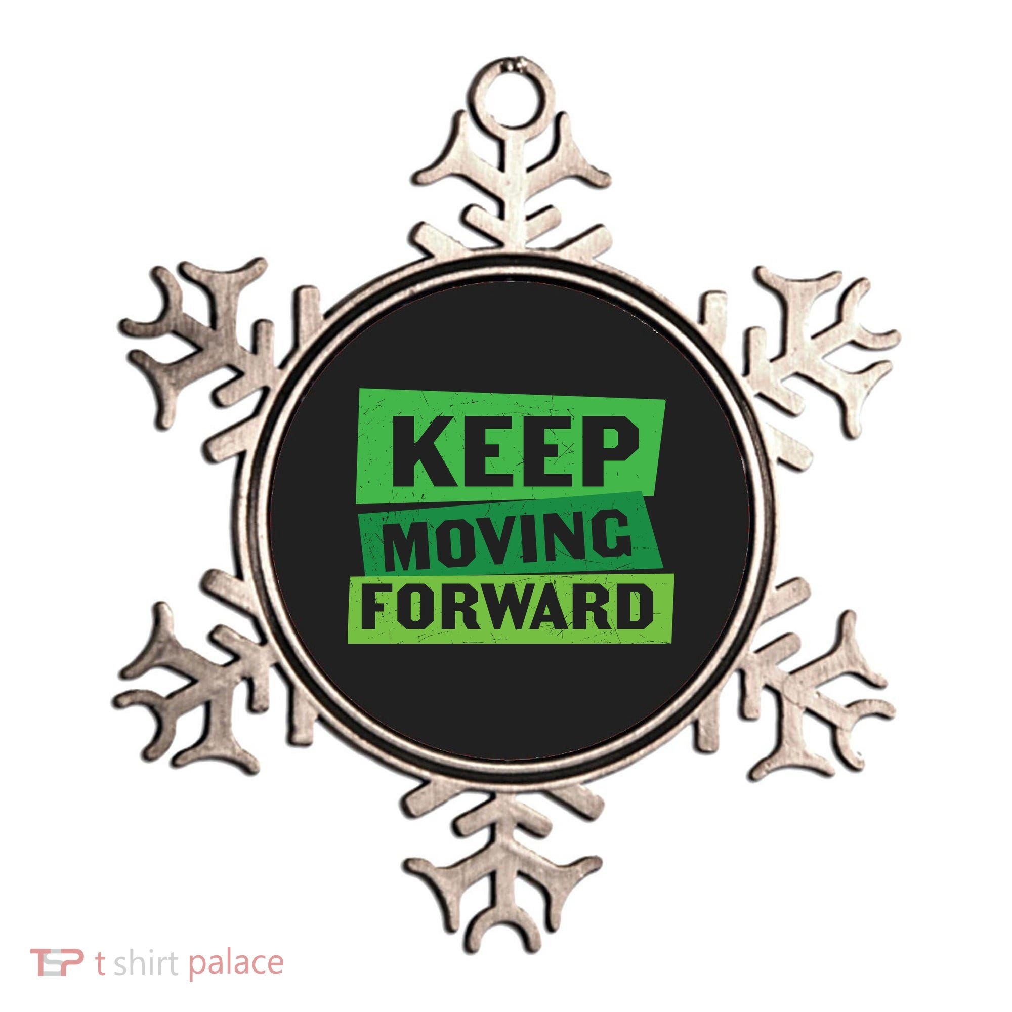 Keep Moving Forrward Mental Health Awareness Ornament