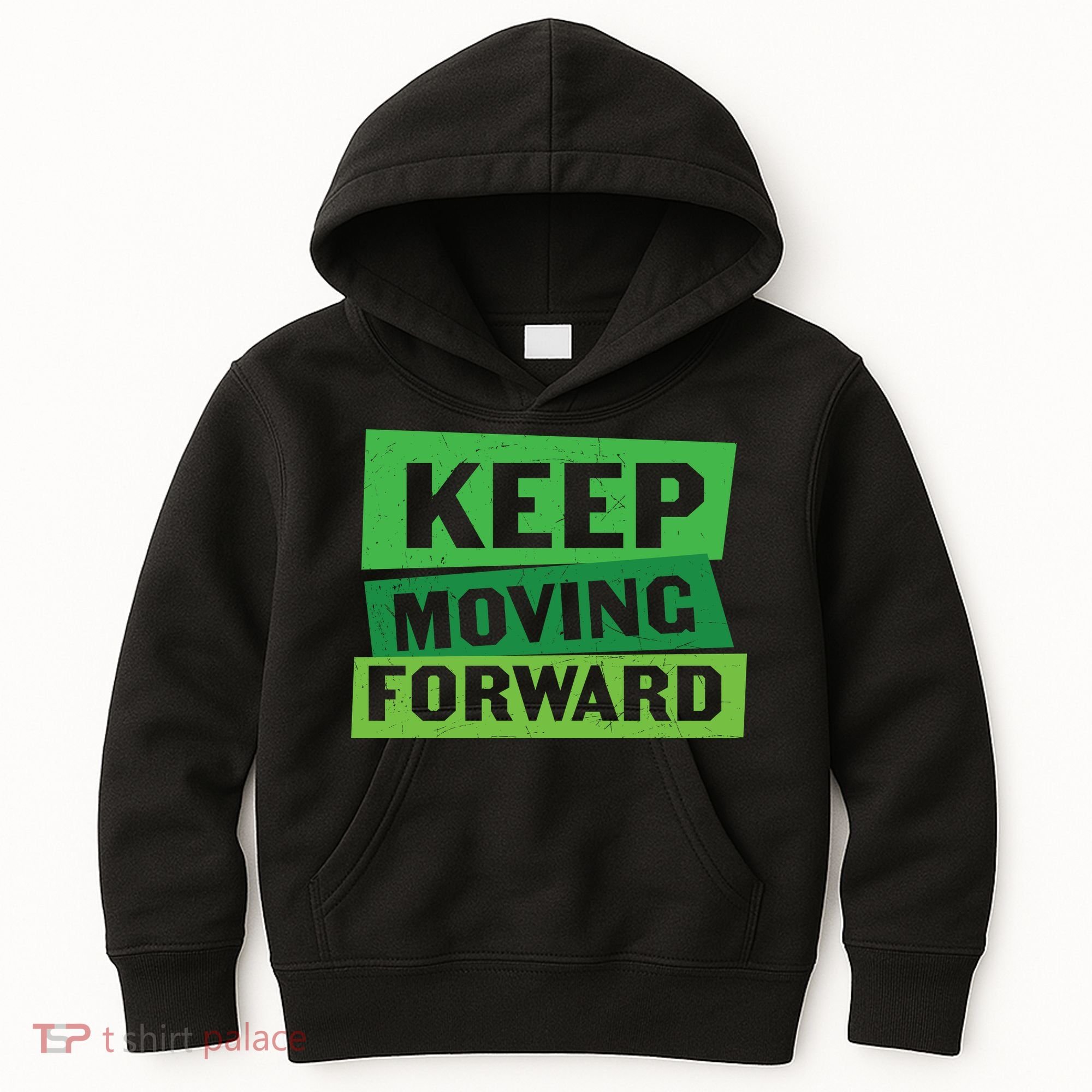 Keep Moving Forrward Mental Health Awareness Kids Hoodie
