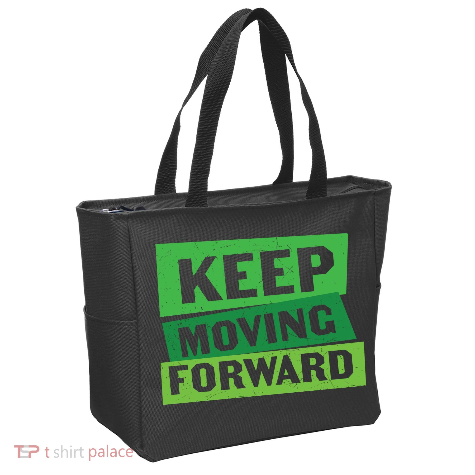 Keep Moving Forrward Mental Health Awareness Tote Bag