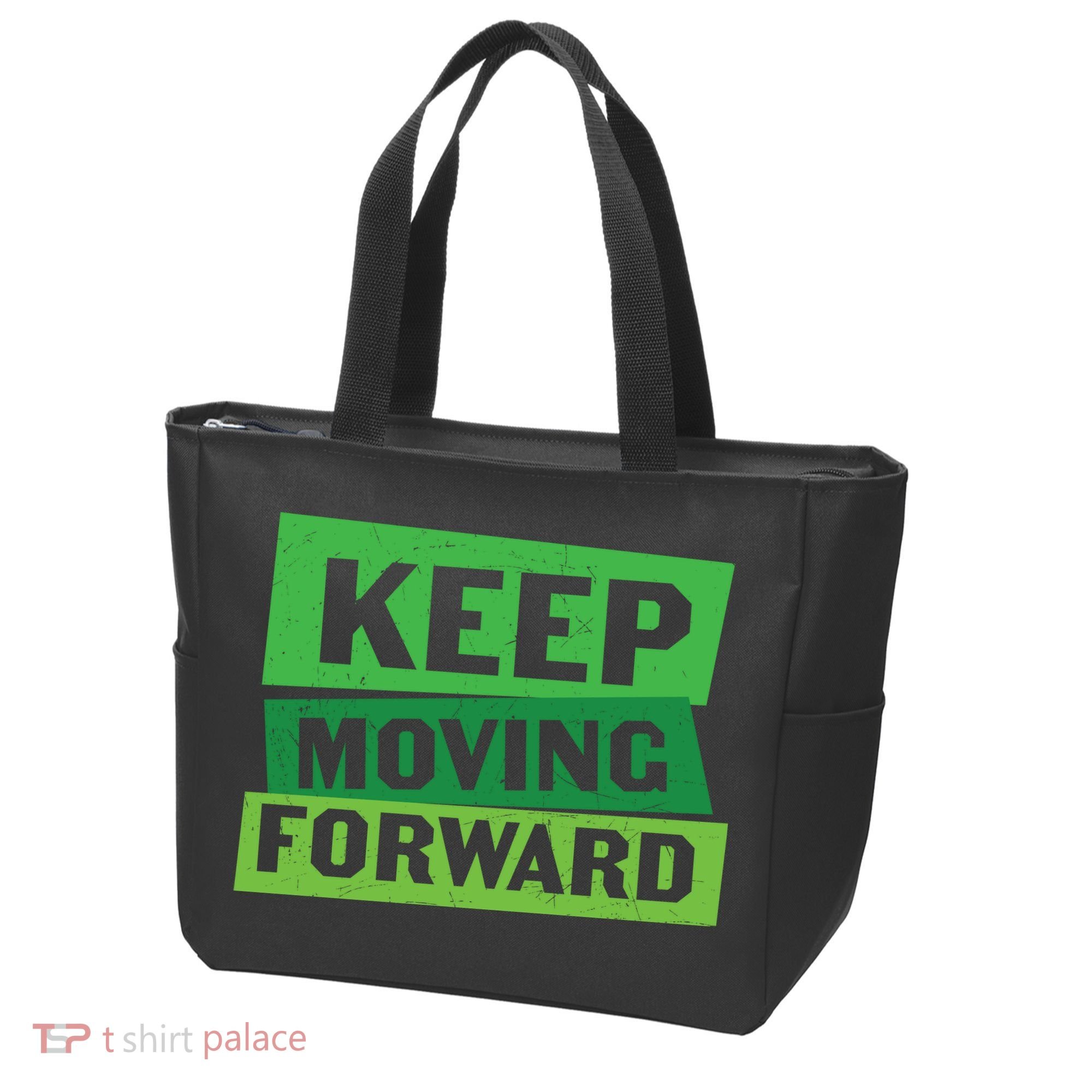 Keep Moving Forrward Mental Health Awareness Tote Bag