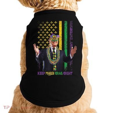 Keep Mardi Gras Great Trump Doggie Tank