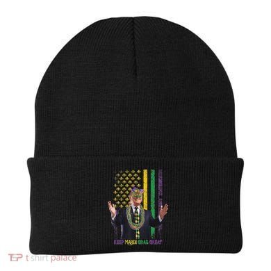 Keep Mardi Gras Great Trump Beanie