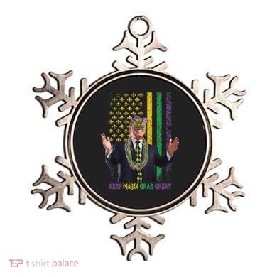 Keep Mardi Gras Great Trump Ornament