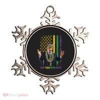 Keep Mardi Gras Great Trump Ornament thumb 0