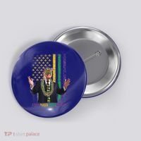 Keep Mardi Gras Great Trump Button thumb 0