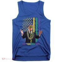 Keep Mardi Gras Great Trump Tank Top thumb 0