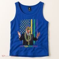 Keep Mardi Gras Great Trump Tank Top thumb 2