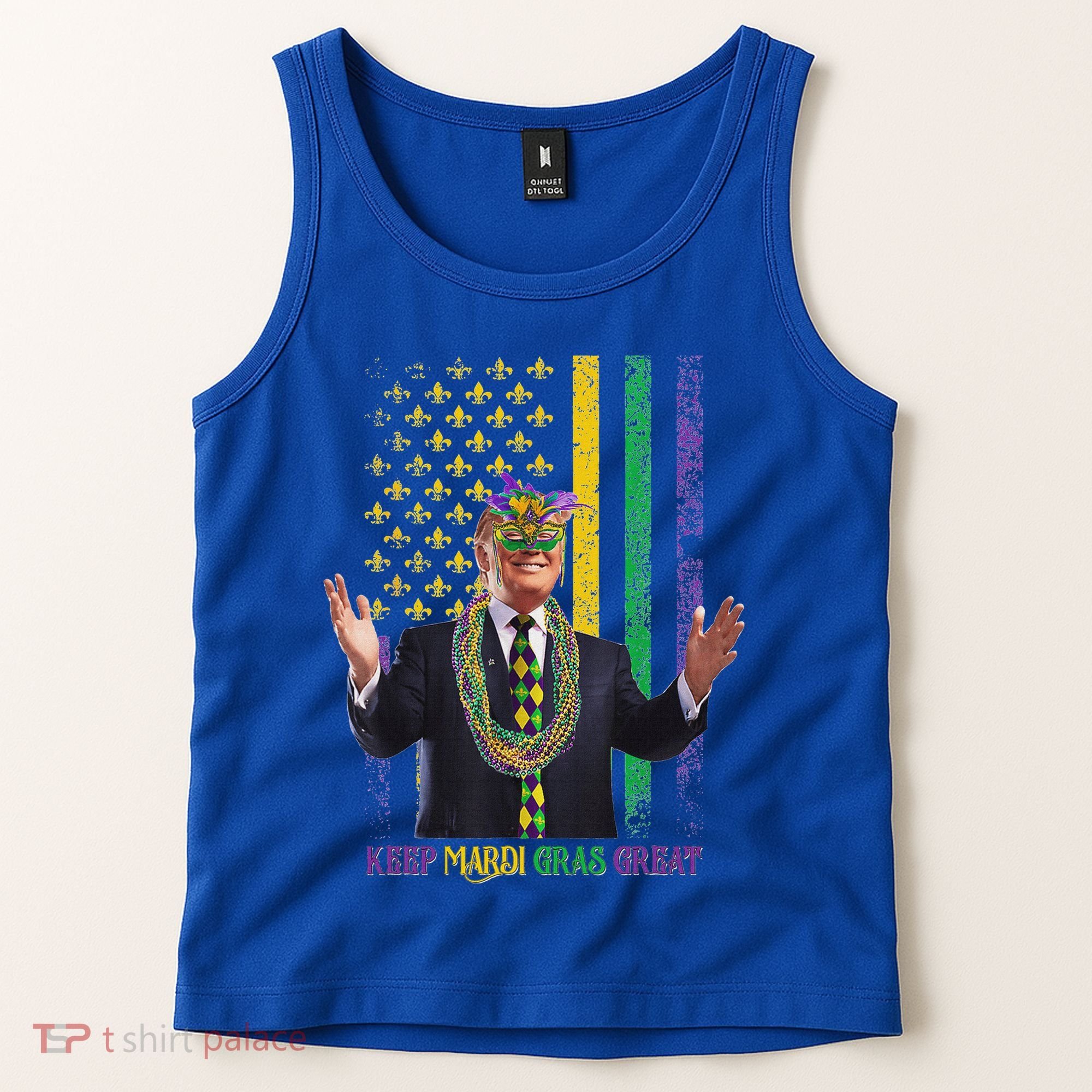 Keep Mardi Gras Great Trump Tank Top