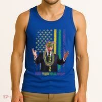 Keep Mardi Gras Great Trump Tank Top thumb 3
