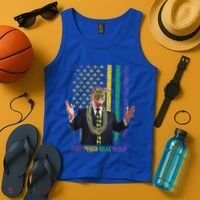 Keep Mardi Gras Great Trump Tank Top thumb 4
