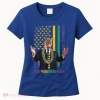 Keep Mardi Gras Great Trump Women's T-Shirt thumb 0