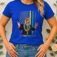 Keep Mardi Gras Great Trump Women's T-Shirt thumb 2