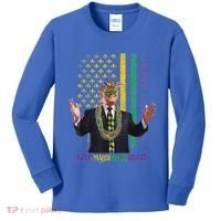 Keep Mardi Gras Great Trump Kids Long Sleeve Shirt thumb 0