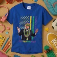 Keep Mardi Gras Great Trump Kids T-Shirt thumb 3
