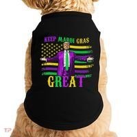 Keep Mardi Gras Great Trump Mardi Gras Doggie Tank thumb 0