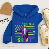 Keep Mardi Gras Great Trump Mardi Gras Hoodie thumb 4