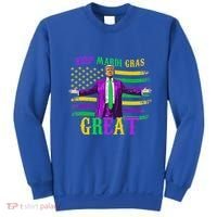 Keep Mardi Gras Great Trump Mardi Gras Sweatshirt thumb 0