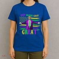 Keep Mardi Gras Great Trump Mardi Gras T-Shirt thumb 4