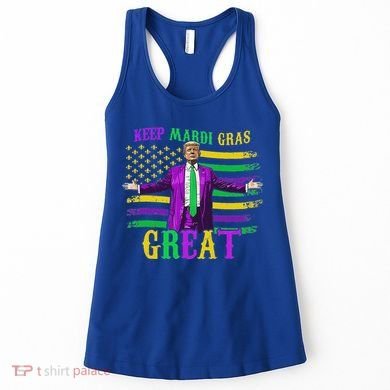 Keep Mardi Gras Great Trump Mardi Gras Women's Tank Top