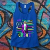 Keep Mardi Gras Great Trump Mardi Gras Women's Tank Top thumb 3