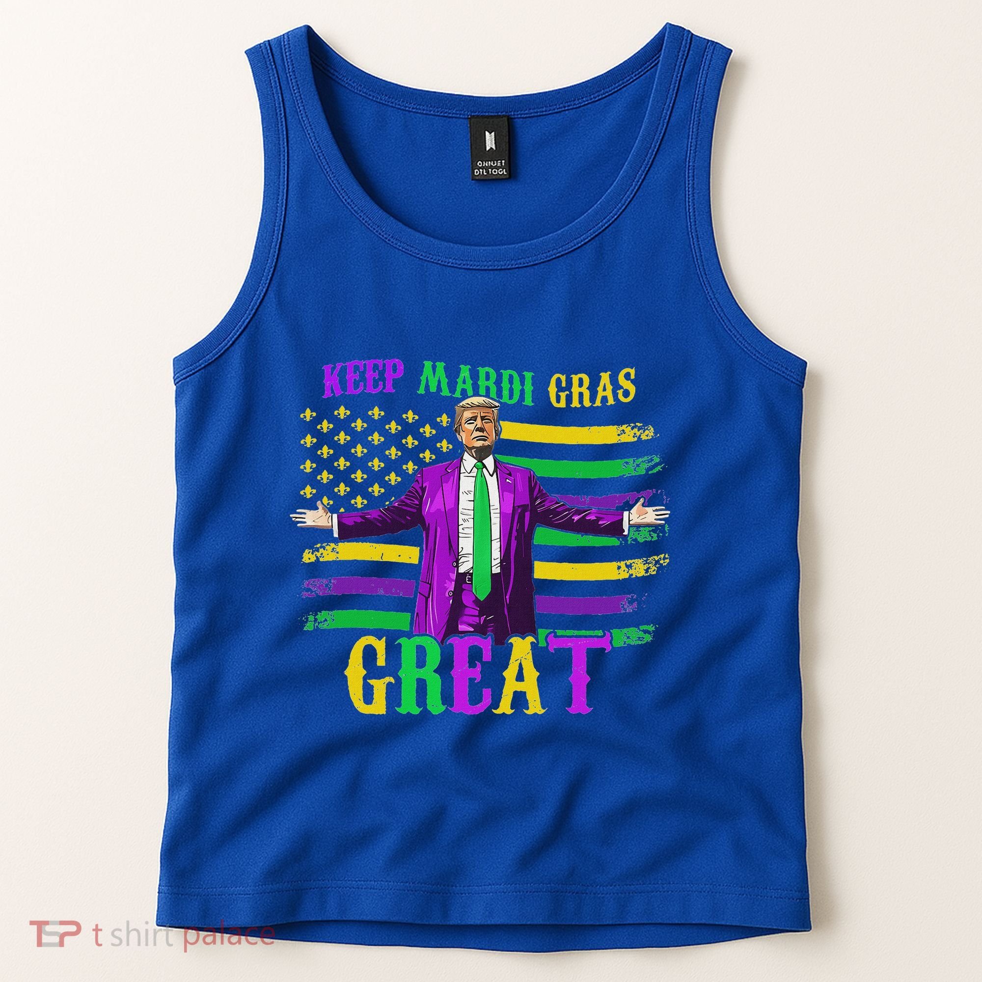 Keep Mardi Gras Great Trump Mardi Gras Tank Top