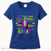 Keep Mardi Gras Great Trump Mardi Gras Women's T-Shirt thumb 0