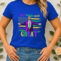 Keep Mardi Gras Great Trump Mardi Gras Women's T-Shirt thumb 2