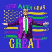 Keep Mardi Gras Great Trump Mardi Gras Women's T-Shirt thumb 6