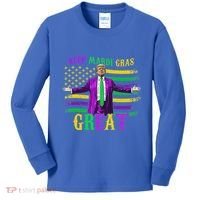 Keep Mardi Gras Great Trump Mardi Gras Kids Long Sleeve Shirt thumb 0
