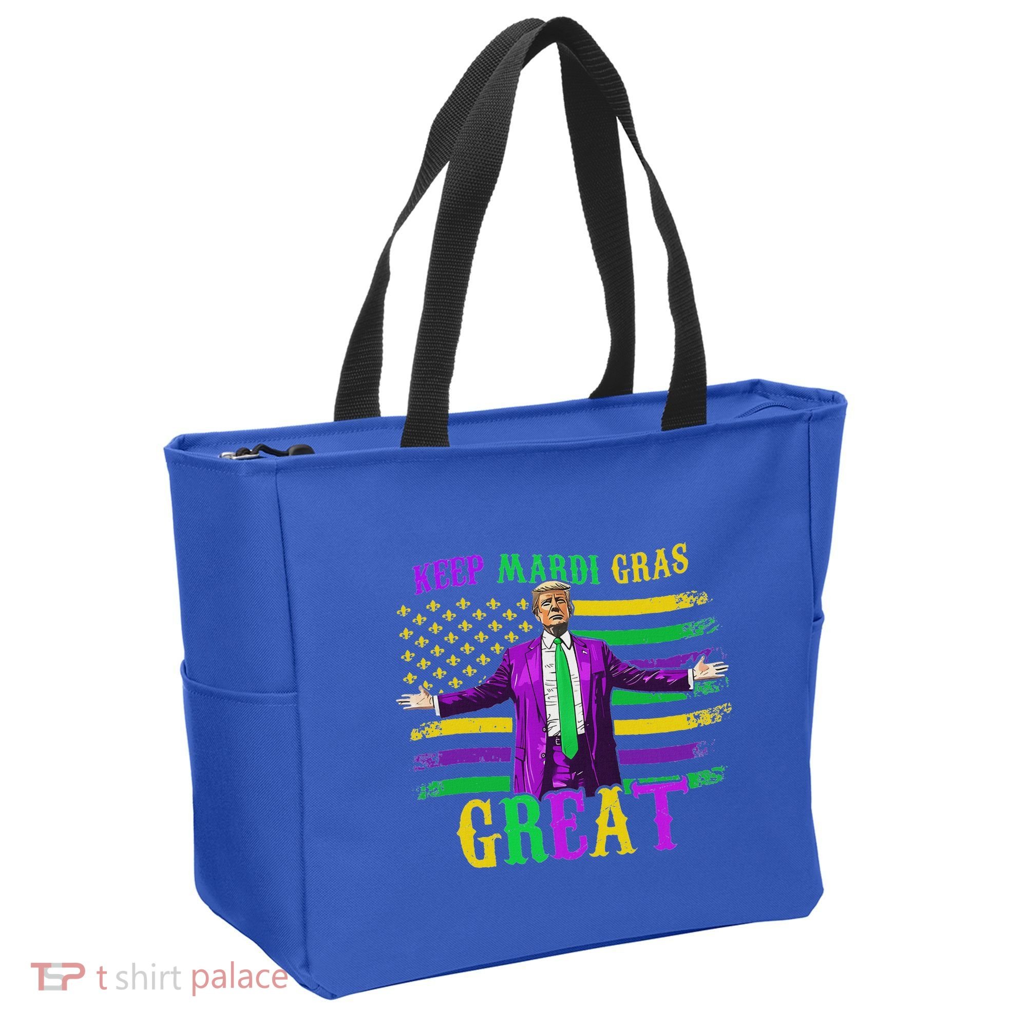 Keep Mardi Gras Great Trump Mardi Gras Tote Bag