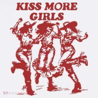 Kiss More Girl Funny Lesbian Bisexual Pride Ornament thumb 1