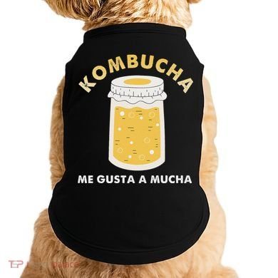Kombucha Me Gusta A Mucha Scoby Pun Spanish Doggie Tank