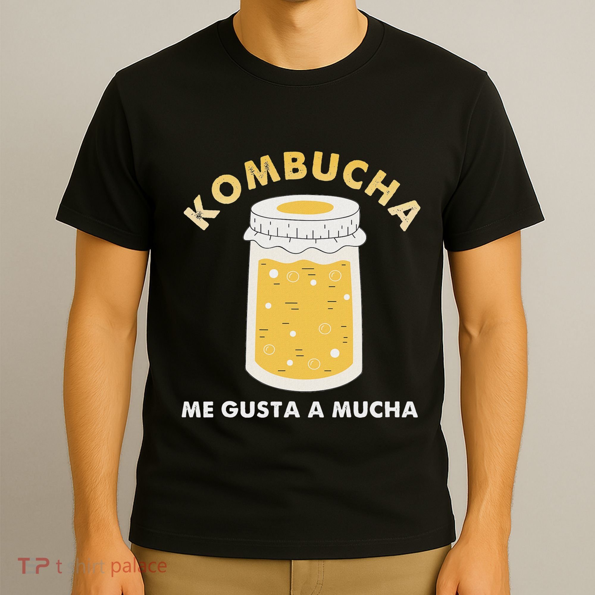 Kombucha Me Gusta A Mucha Scoby Pun Spanish T-Shirt