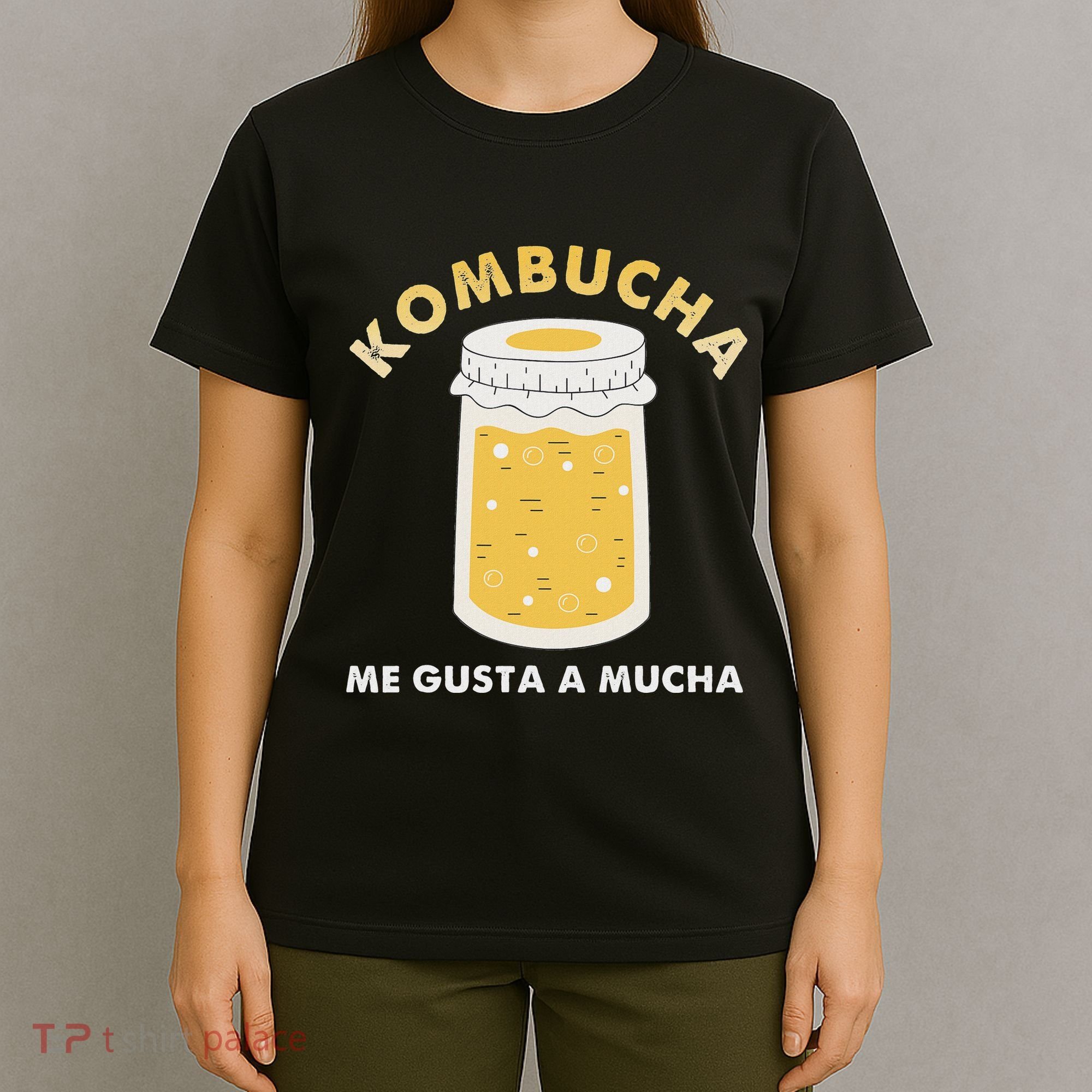 Kombucha Me Gusta A Mucha Scoby Pun Spanish T-Shirt
