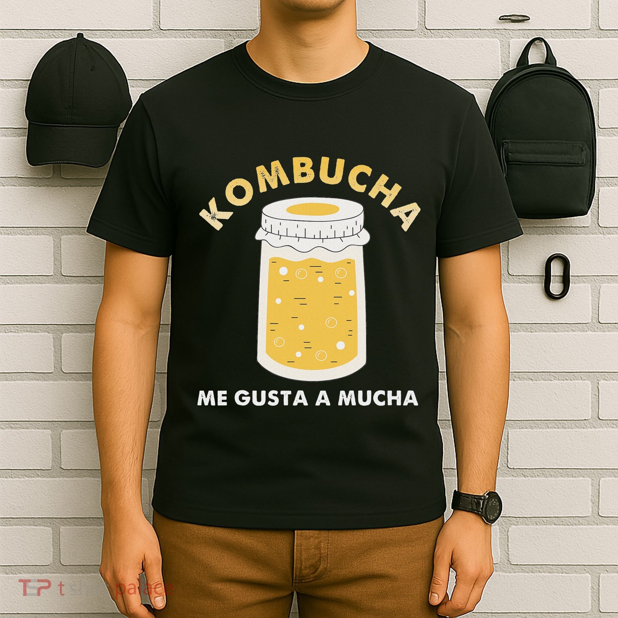 Kombucha Me Gusta A Mucha Scoby Pun Spanish T-Shirt