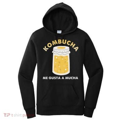 Kombucha Me Gusta A Mucha Scoby Pun Spanish Women's Hoodie