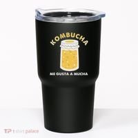 Kombucha Me Gusta A Mucha Scoby Pun Spanish Tumbler thumb 0