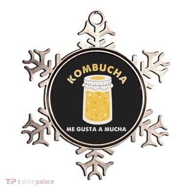Kombucha Me Gusta A Mucha Scoby Pun Spanish Ornament