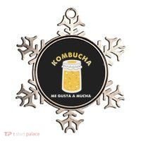 Kombucha Me Gusta A Mucha Scoby Pun Spanish Ornament thumb 0
