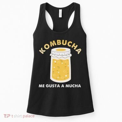 Kombucha Me Gusta A Mucha Scoby Pun Spanish Women's Tank Top