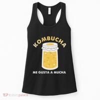 Kombucha Me Gusta A Mucha Scoby Pun Spanish Women's Tank Top thumb 0