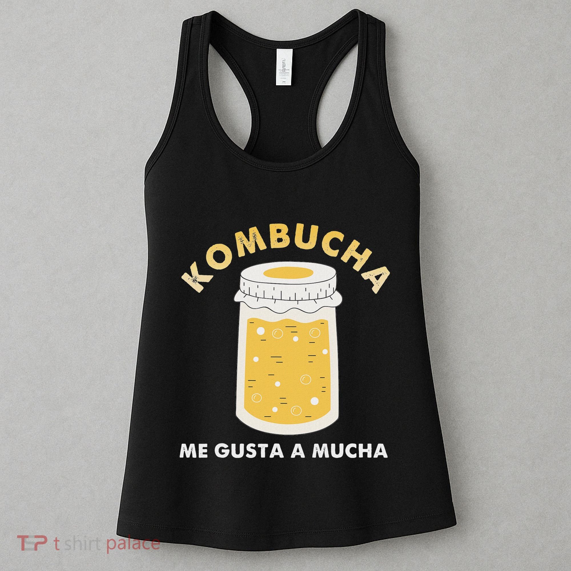Kombucha Me Gusta A Mucha Scoby Pun Spanish Women's Tank Top