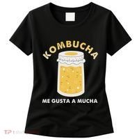 Kombucha Me Gusta A Mucha Scoby Pun Spanish Women's T-Shirt thumb 0