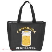 Kombucha Me Gusta A Mucha Scoby Pun Spanish Tote Bag thumb 0