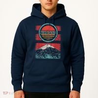 Krav Maga Hebrew Retro 80s Style Hoodie thumb 2