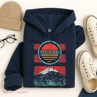 Krav Maga Hebrew Retro 80s Style Hoodie thumb 4