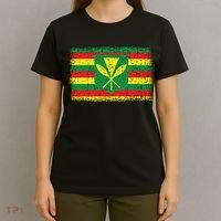 Kanaka Maoli Hawaiian Flag Pride Distressed Sovereign Gifts T-Shirt thumb 4